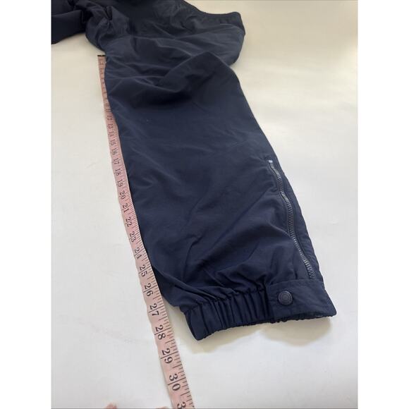 Vintage Eddie Bauer Pants Mens Medium Nylon Joggers Hiking Zippered Pocket Ankle - Picture 8 of 11